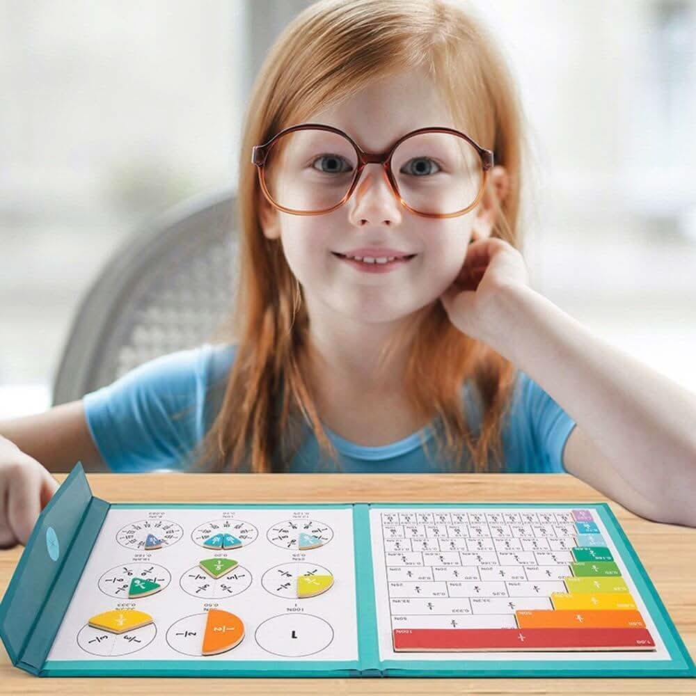 BowLift | Magnetic Fraction Disc Set for Math Learning