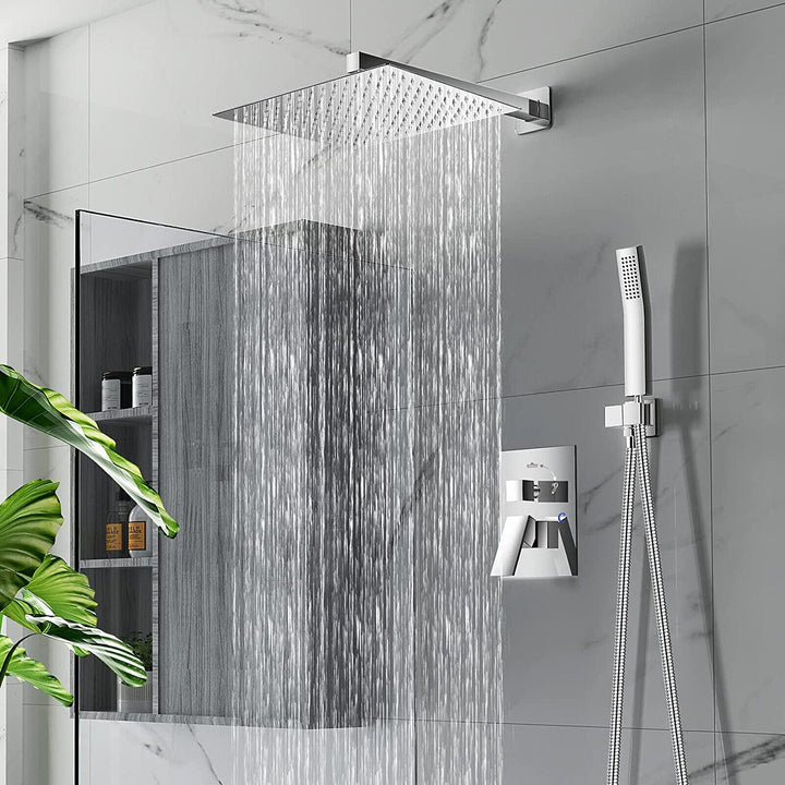 BowLift | RainSpa Wall-Mounted Rainfall Ultra-Slim Shower | Luxurious Comfort | Modern Design