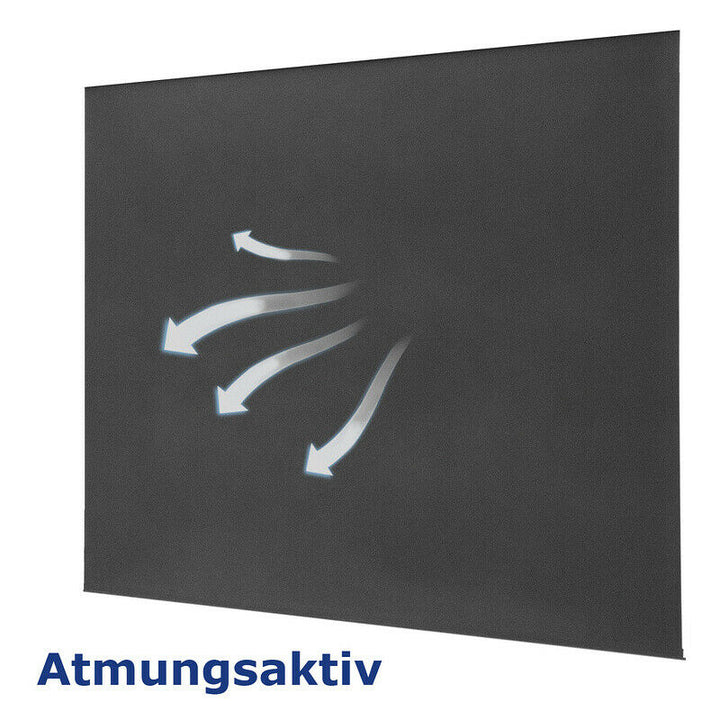 Vertical awning sun protection outdoor roller blind anthracite 2.5M*1.4M | Bowlift