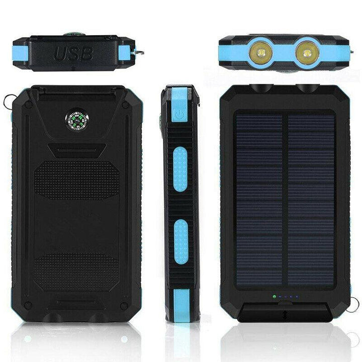 BowLift | Solar Power Bank Waterproof USB Charger Torch