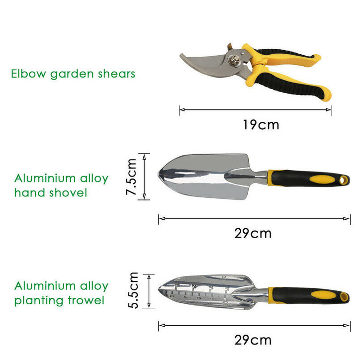 Garden Tool Set 12pcs. Gardening Tools | Bowlift