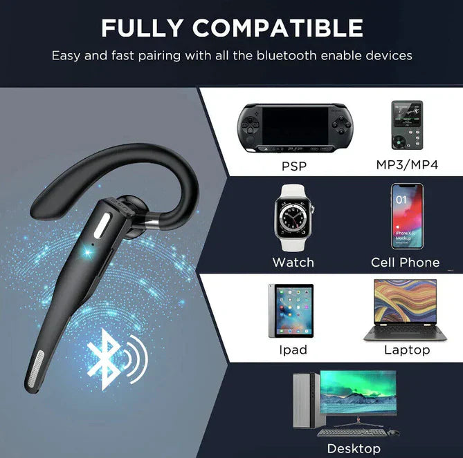 Wireless Bowliftuetooth Earbuds with Long Battery Life and Noise Cancellation | Bowlift