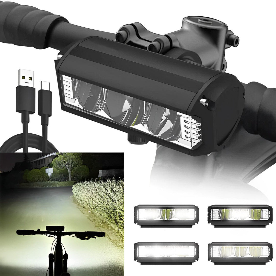 BowLift | Ultra- Bright LED Bicycle Light with Adjustable Brightness | Waterproof Multi-Mode Bike Light for Night Rides & Safety