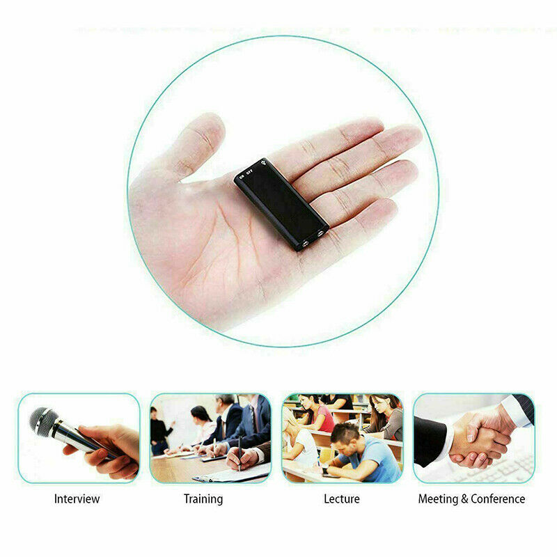 BowLift | Mini Voice Recorder – Mini Audio Recorder – Mini Recording Device – Smallest Hidden Audio Recorder