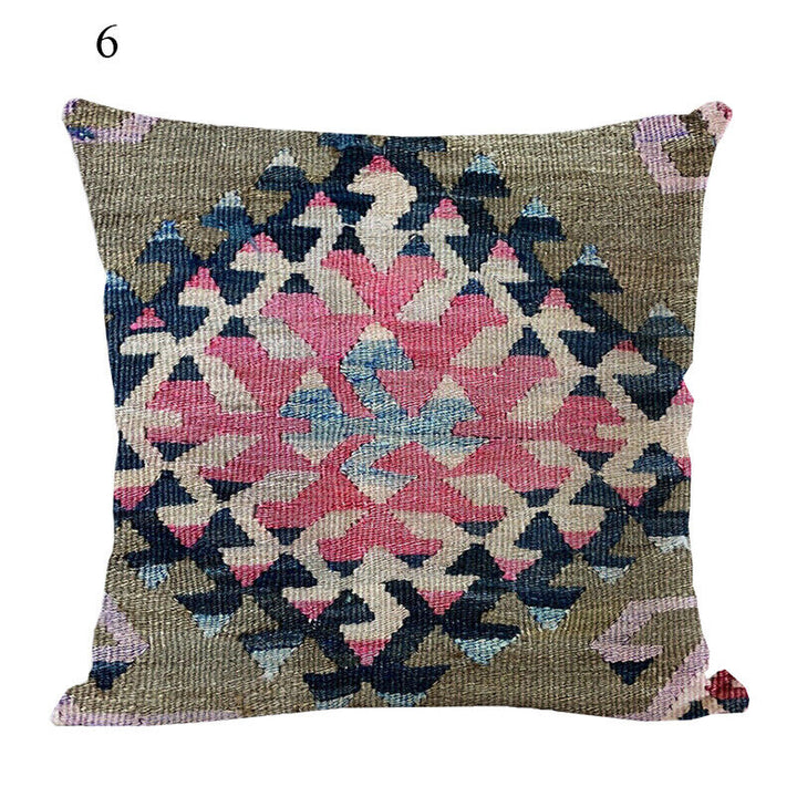 Ethnic Boho Mandala Print Throw Pillow Case Sofa Cushion Cover Home Decor Bowlift