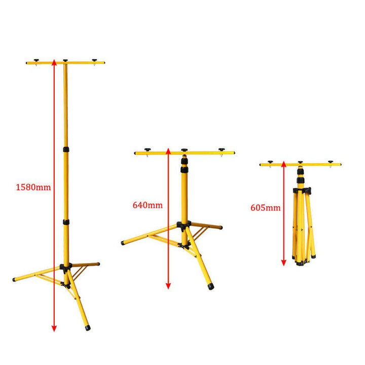 LED Floodlight with Tripod Construction Light 2X50W Cool White | Bowlift
