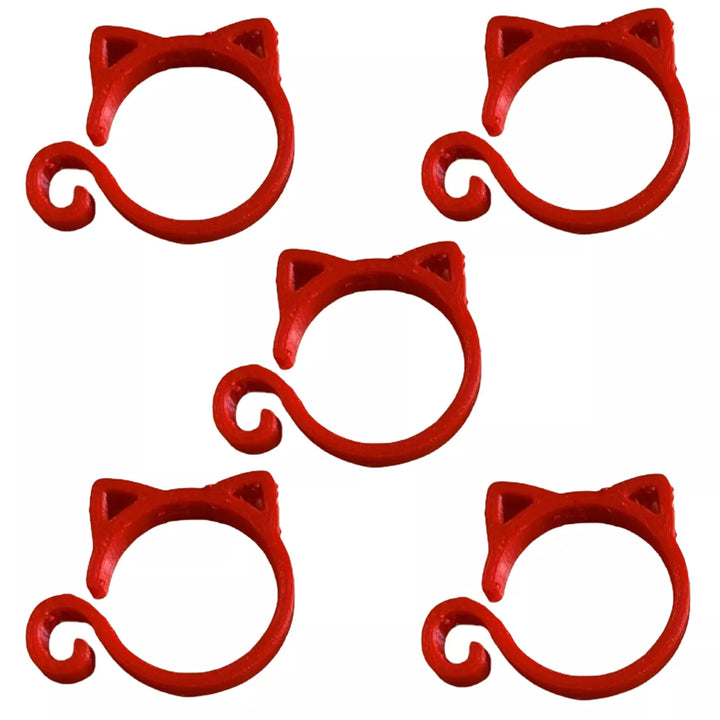 BowLift | Cat-shaped Plant Clip – Cute Plant Support for Garden and House Plants