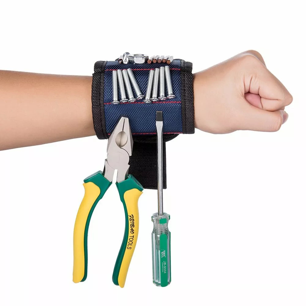 BowLift | Magnetic Tool Holder Bracelet for Screws and Nails