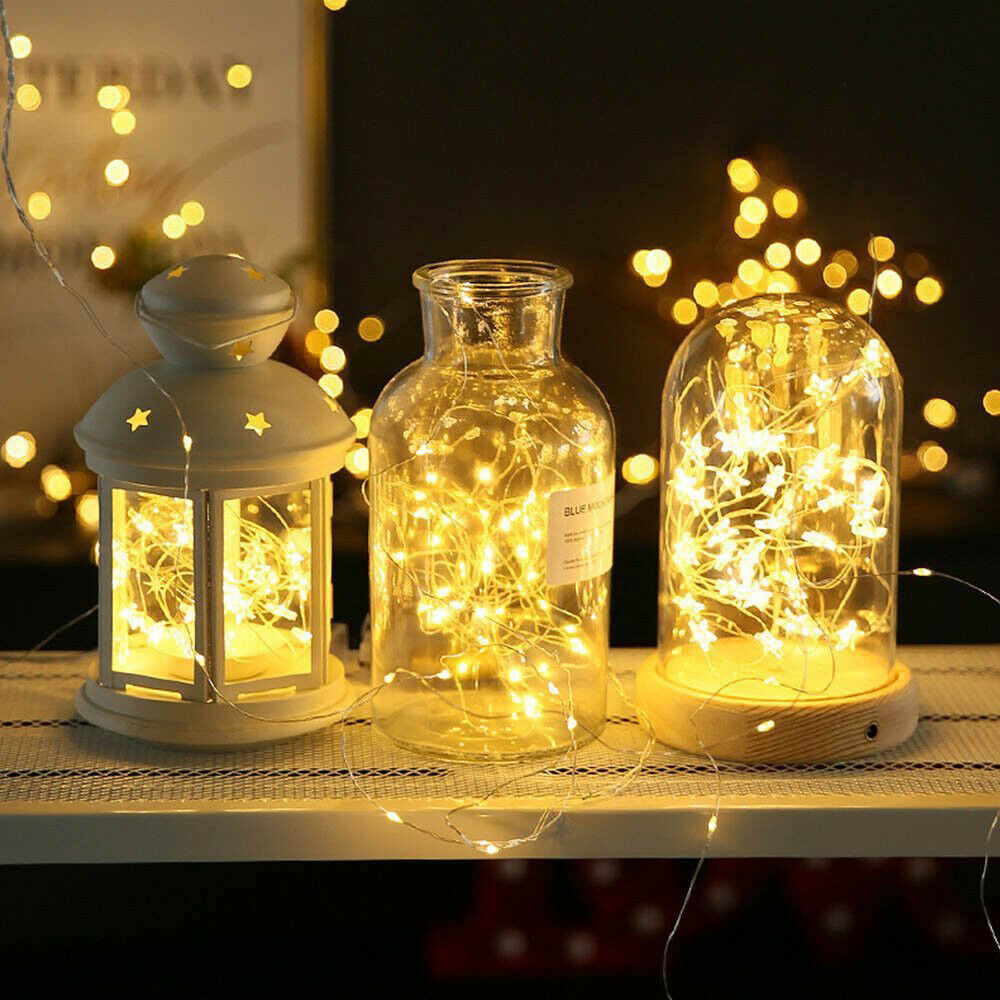 BowLift | Royelux Solar String Lights Fairy Lights - Waterproof Outdoor LED
