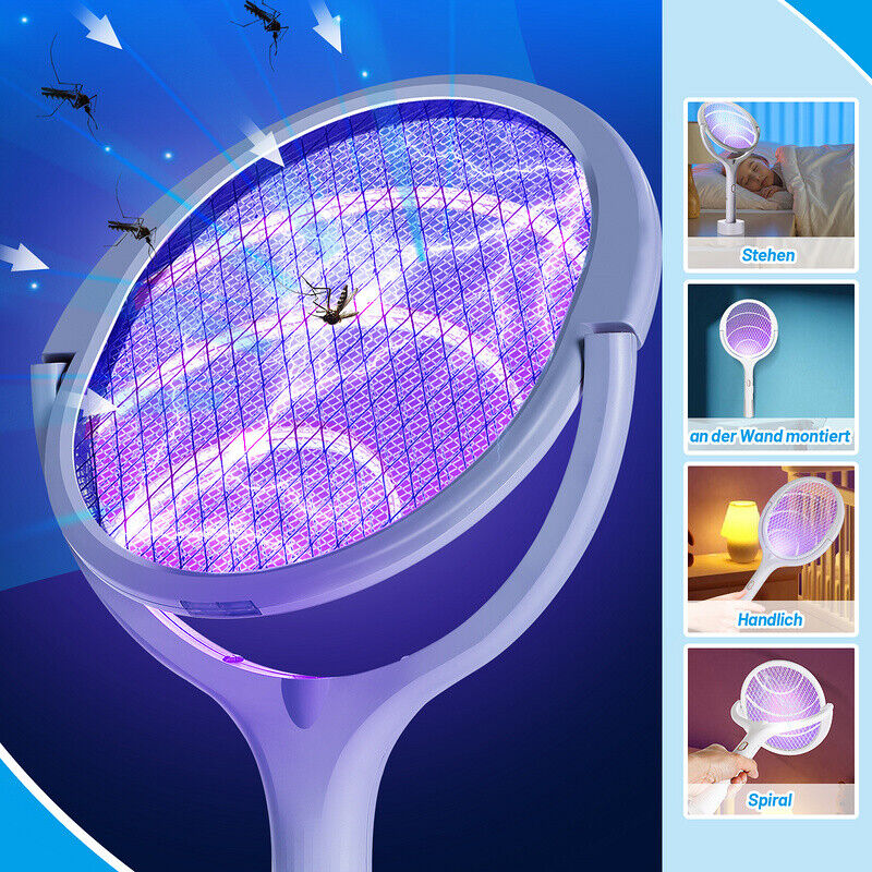 Electric Fly Swatter 5 in 1 Rechargeable | Bowlift