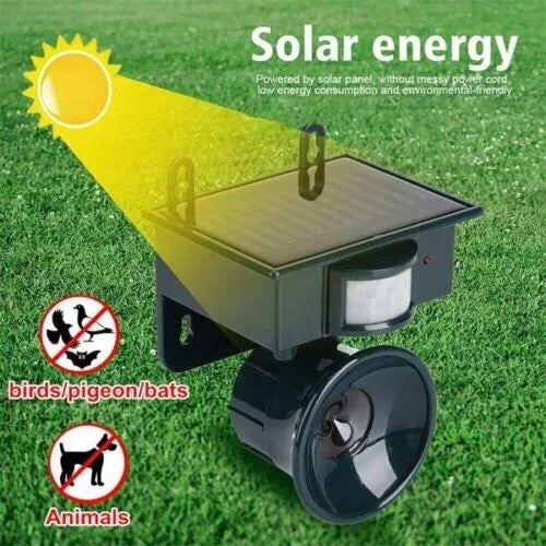 BowLift | Bird deterrent and scarecrow with motion sensor for outdoor use
