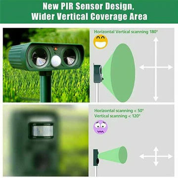BowLift | Infrared Solar Powered Animal Pest Repeller (1 Repeller)