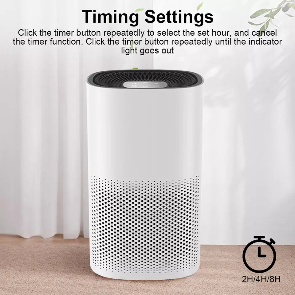 BowLift | Compact Air Purifier | True HEPA Filter, Ultra-Quiet & Ideal for Small to Medium Rooms