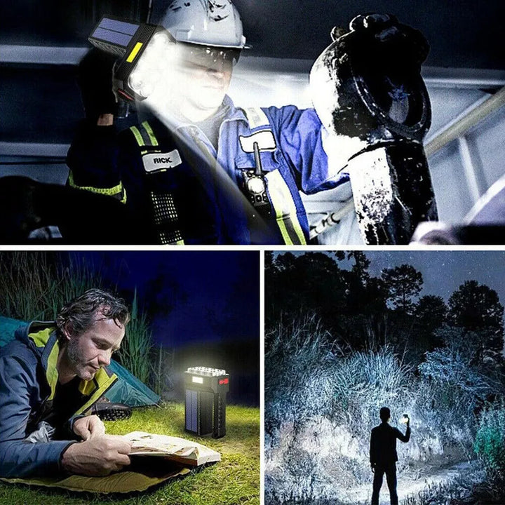 BowLift | Solar LED Flashlight – Waterproof, powerful handheld spotlight with lithium battery