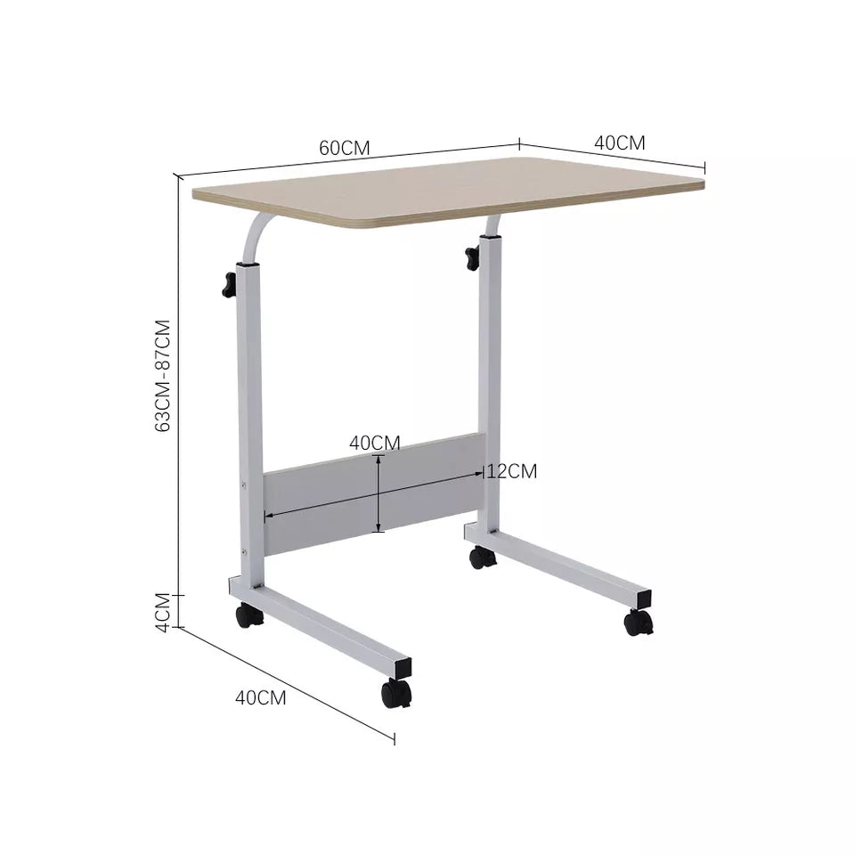 BowLift | Adjustable Laptop Desk | Multi-Purpose, Height-Adjustable & Mobile for Home Office, Bedside or Sofa Use