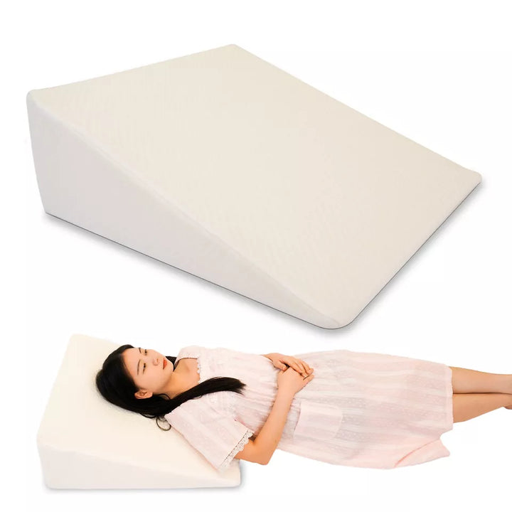 BowLift | Large Triangle Wedge Pillow | Adjustable Foam for Acid Reflux, Back Pain & Post-Surgery Recovery