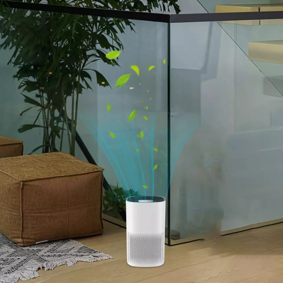 BowLift | Compact Air Purifier | True HEPA Filter, Ultra-Quiet & Ideal for Small to Medium Rooms