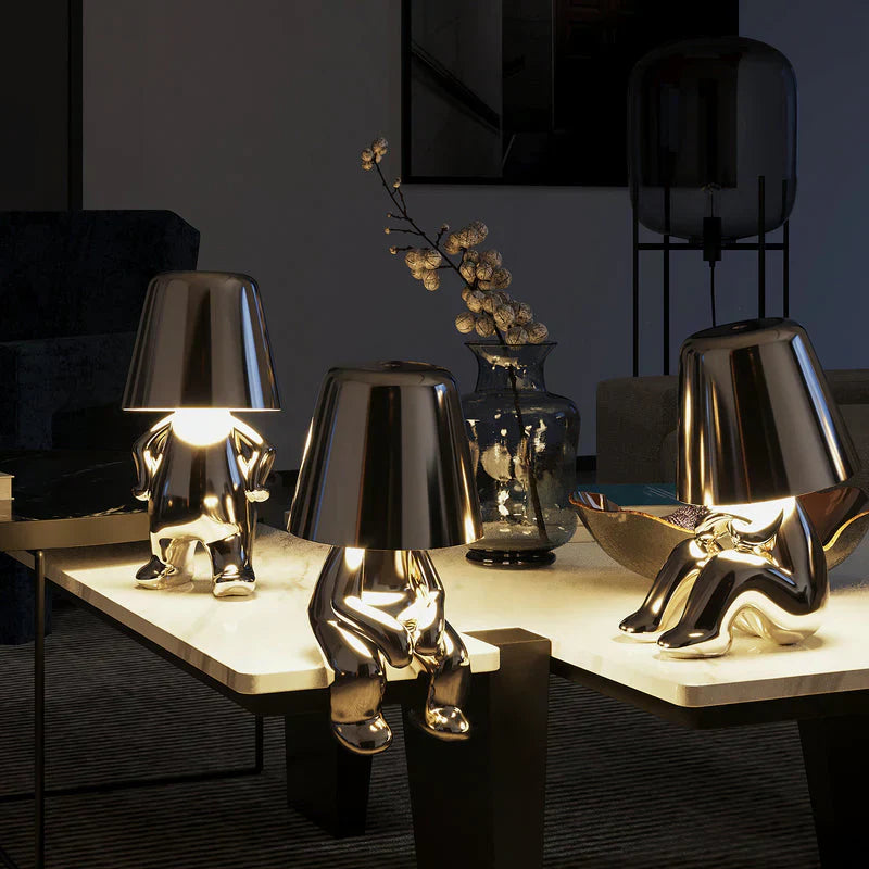 Playful Dimmable Table Lamp - LumoPals | Bowlift