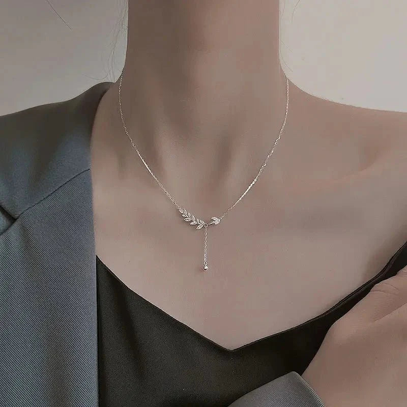 BowLift | S925 Diamond Tree Botanical Necklace