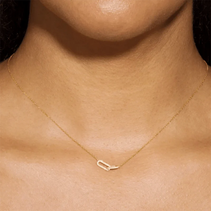 BowLift | S925 Forever Linked Diamond Contrast Necklace