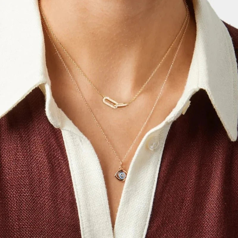 BowLift | S925 Forever Linked Diamond Contrast Necklace