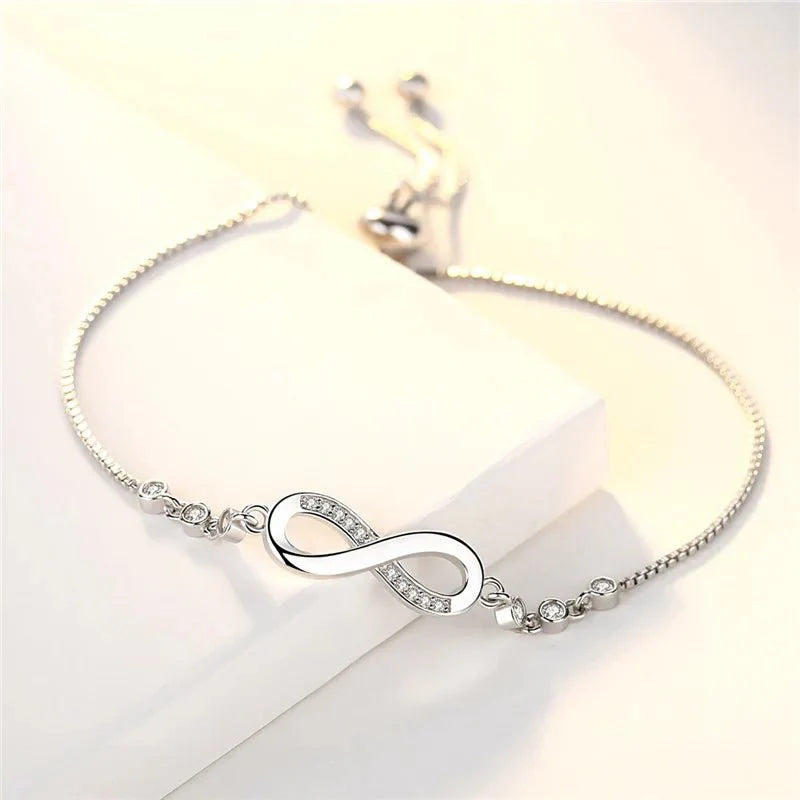 BowLift | S925 Infinity Diamond Love Bracelet