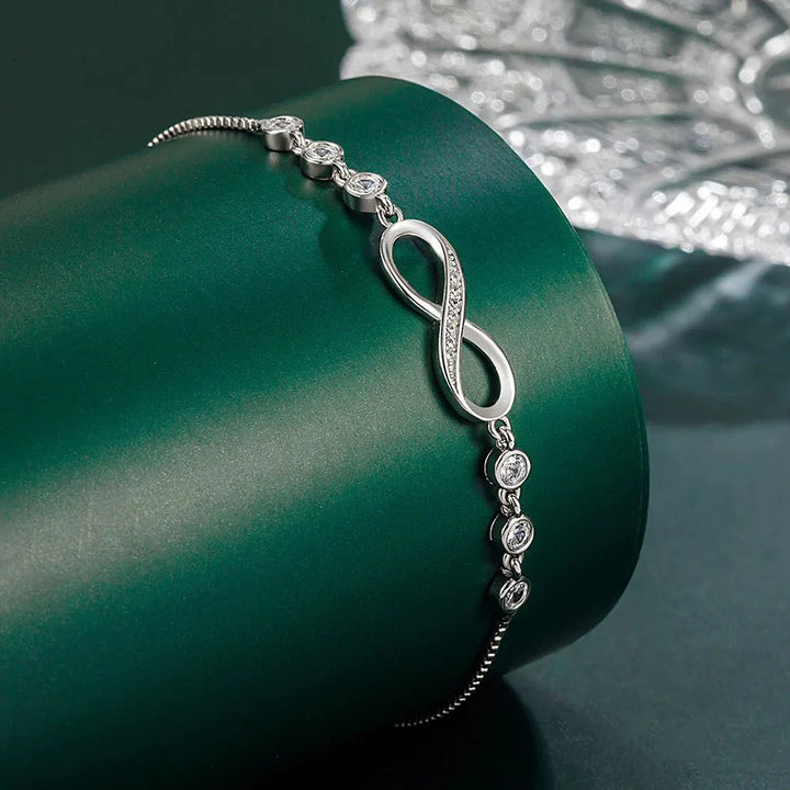 BowLift | S925 Infinity Diamond Love Bracelet