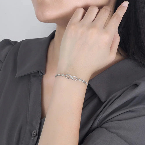 BowLift | S925 Infinity Diamond Love Bracelet