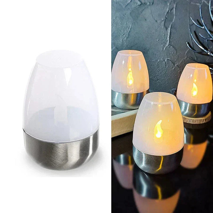 CandelaSoleil – Elegant Solar Lantern for Garden and Terrace Bowlift
