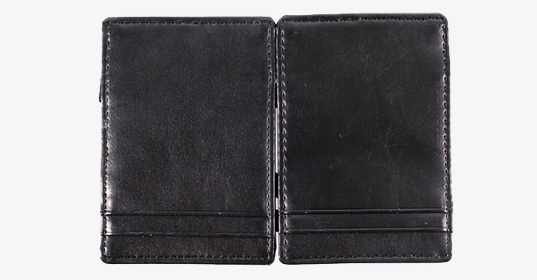 BowLift | Portable Leather Card Holder - Foldable - Various Colors - Wallet Case for Money & Cards
