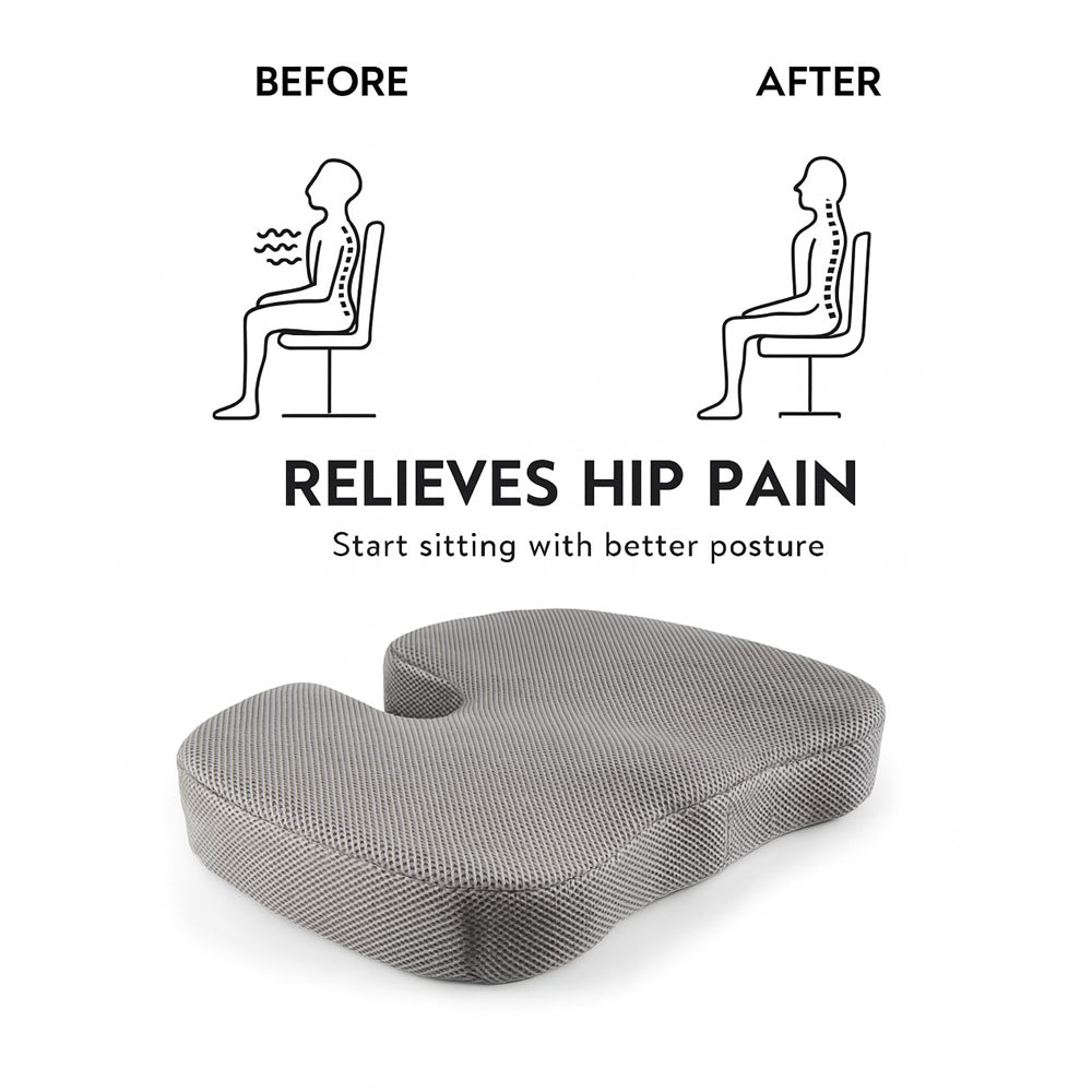 Ergonomic Seat Cushion made of Memory Foam | Bowlift