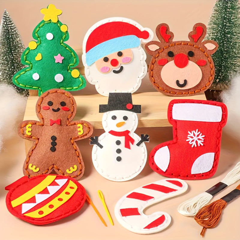 BowLift | Safe DIY Felt Christmas Sewing Set
