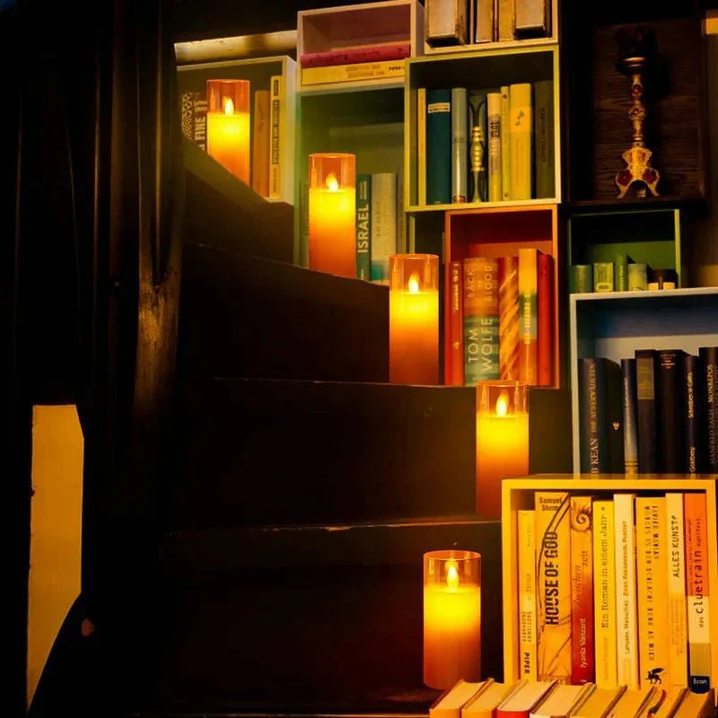 BowLift | SafeGlow Candles – Safe, Warm LED Light for Cozy, Worry-Free Ambience