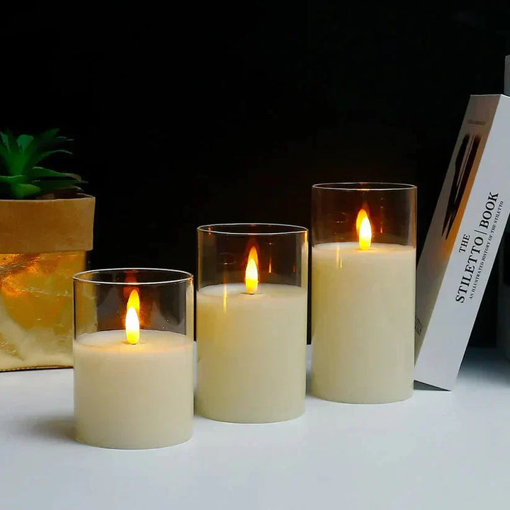BowLift | SafeGlow Candles – Safe, Warm LED Light for Cozy, Worry-Free Ambience