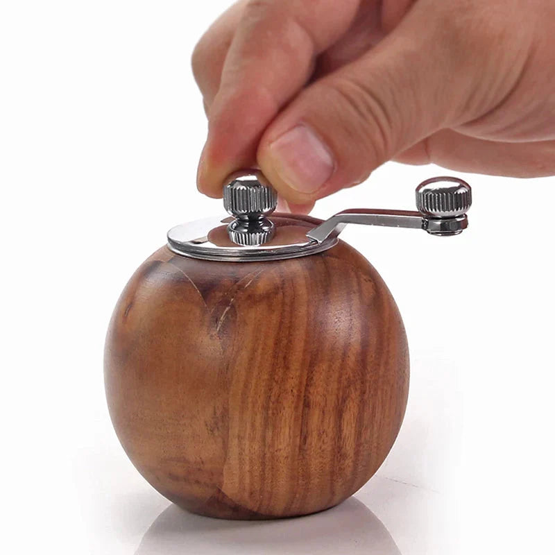 Salt and Pepper Mills Wood Pepper Grinders With Adjustable Coarseness | Bowlift