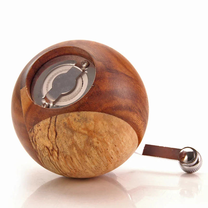 Salt and Pepper Mills Wood Pepper Grinders With Adjustable Coarseness | Bowlift