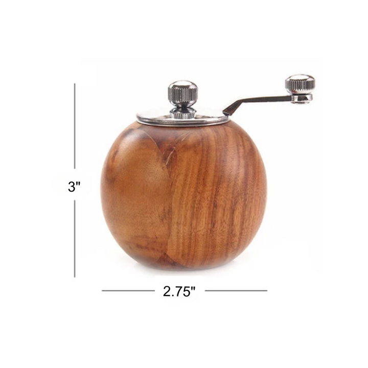 Salt and Pepper Mills Wood Pepper Grinders With Adjustable Coarseness | Bowlift