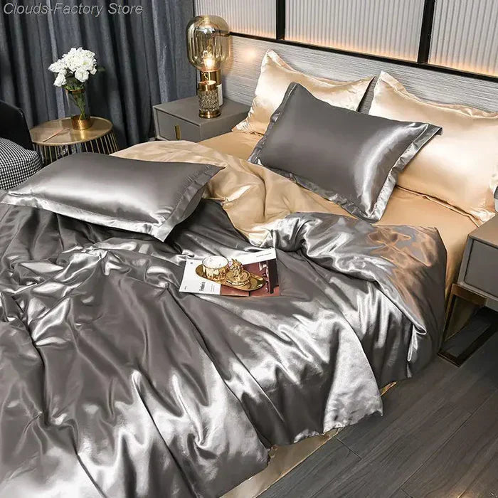 BowLift | Satin Duvet Cover - Velora