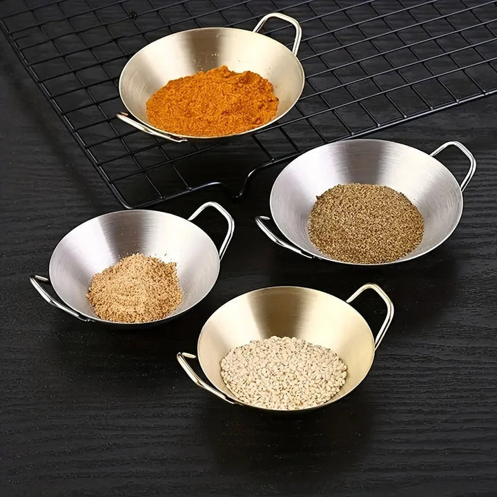 Sauce Dipping Bowl Stainless Steel Dipping Cups Round Sauce Dishes | Bowlift