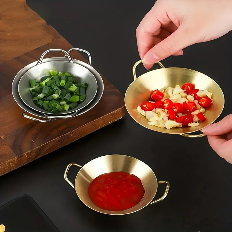 Sauce Dipping Bowl Stainless Steel Dipping Cups Round Sauce Dishes | Bowlift