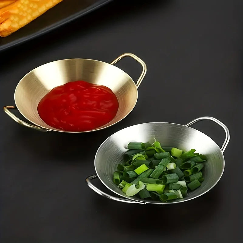Sauce Dipping Bowl Stainless Steel Dipping Cups Round Sauce Dishes | Bowlift