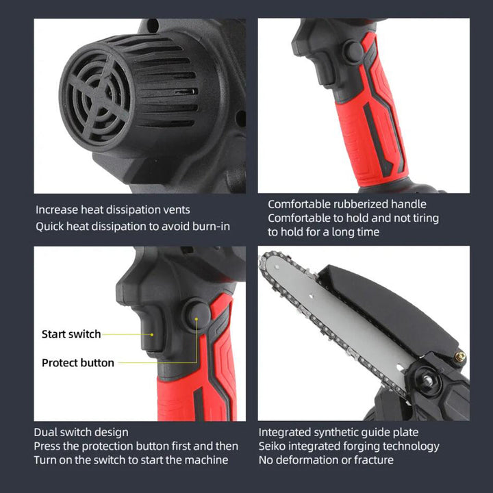 Accu-handheld chainsaw | Bowlift