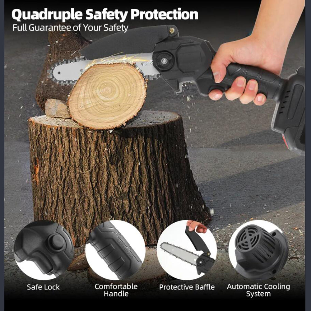 Accu-handheld chainsaw | Bowlift