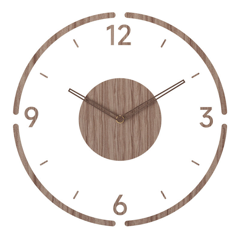 BowLift | Scandinavian Style Wooden Wall Clock - WoodWave