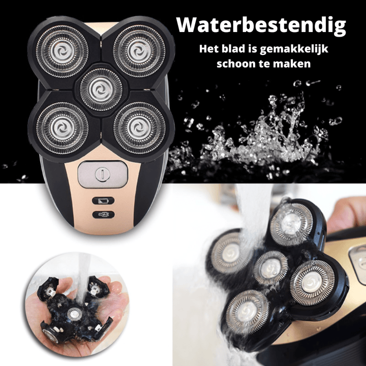 BowLift | 5-in-1 trimmer with floating shaving heads & accessories