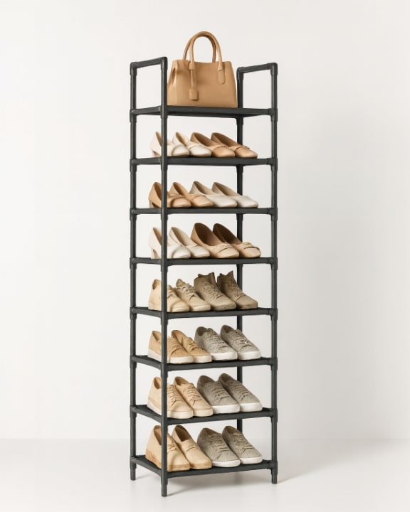 SlimStack Shoe Rack 10 Levels – Space-Saving Storage System | Bowlift