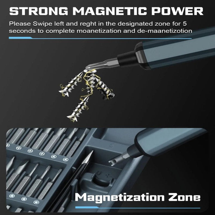 BowLift | 68-In-1 Precision Electric Screwdriver Set