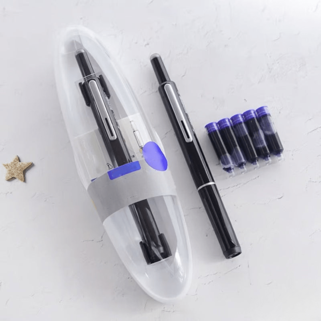 BowLift | Scriptura Luxury Retractable Fountain Pen | Elegant fountain pen with smooth ink flow and timeless design