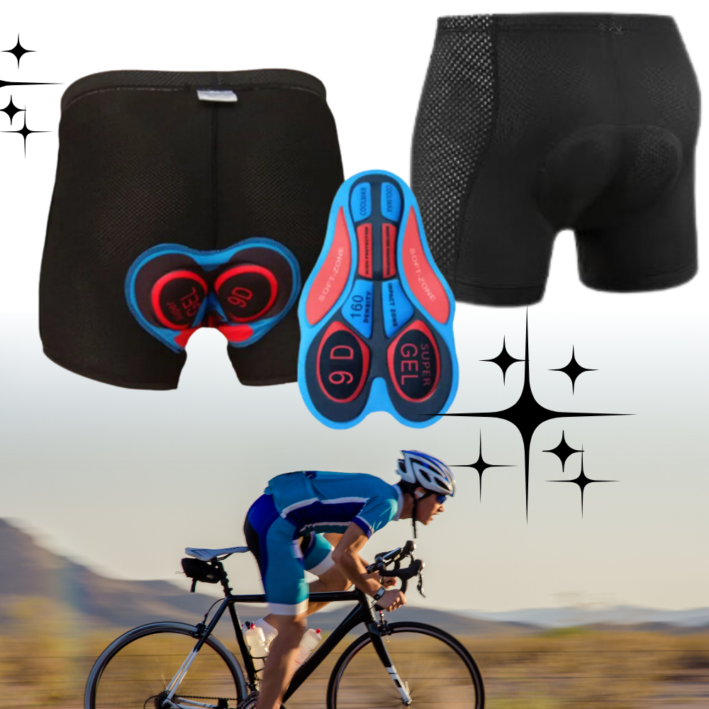 Short cycling shorts with integrated padding, ultra comfortable and seamless! Bowlift