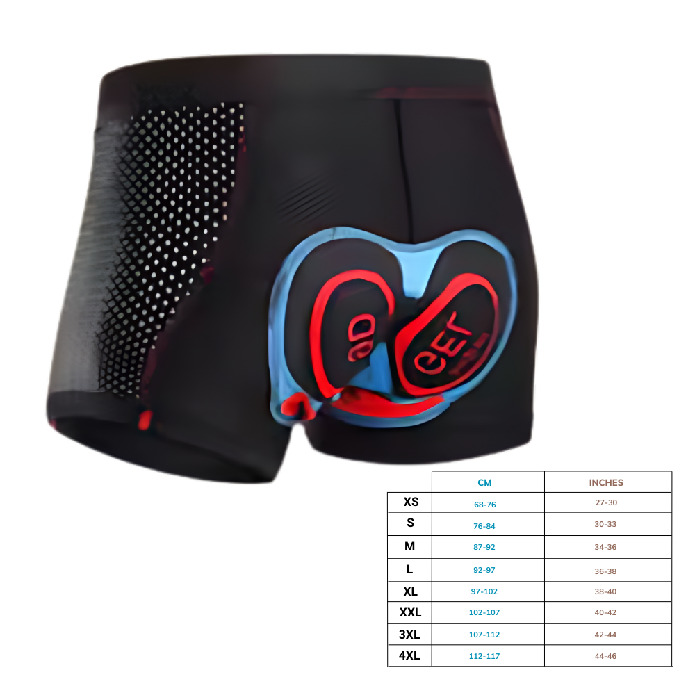 Short cycling shorts with integrated padding, ultra comfortable and seamless! Bowlift